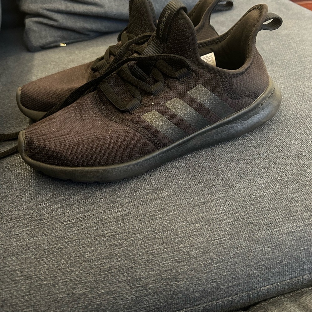 Adidas Black Slip-On Sneakers